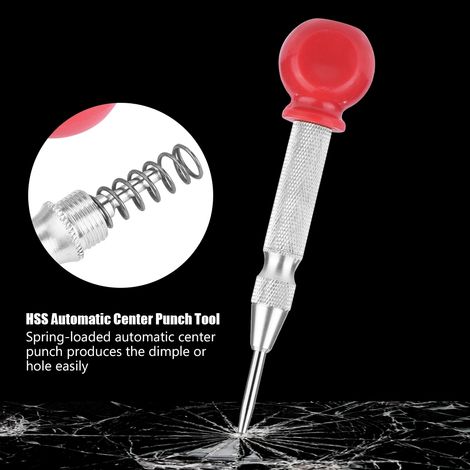 Outil de poinçonnage automatique à ressort en acier rapide (4) (1/5)