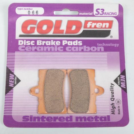Bremsbelag gold fren für Motorrad cagiva 50 prima 1992 bis 1994 (1/2)