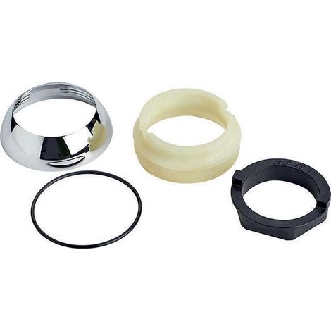 Ideal Standard Abdeckkappe inkl. O-Ring und Gewindering, Chrom, B961113AA (1/2)