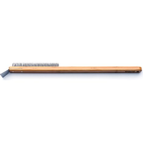 Spazzola Pulisci Forno 2-in-1 in Bambù e Acciaio Inox Ooni - OON UU-P06800 (1/6)