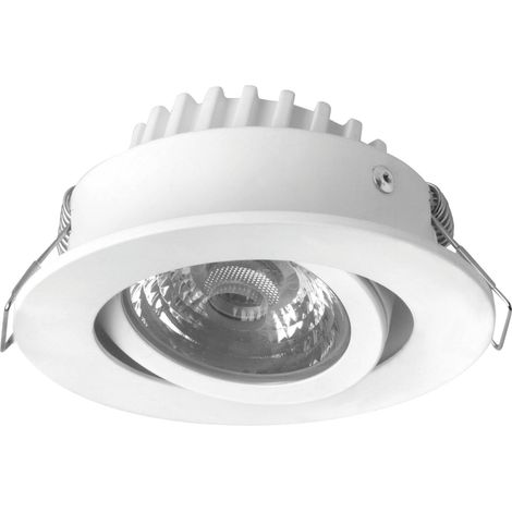 Megaman MM76730 Luminaire à LED encastrable LED 6.5 W blanc D029122