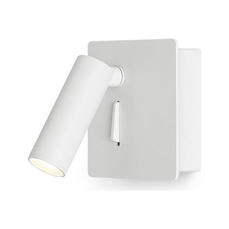 Faretto applique MIG da parete bianco  230V LED 3W 30°  3000K