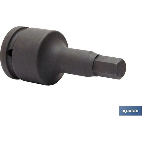 Kraft-Stecknuss 3/4 Sechskant. Männlich 19mm