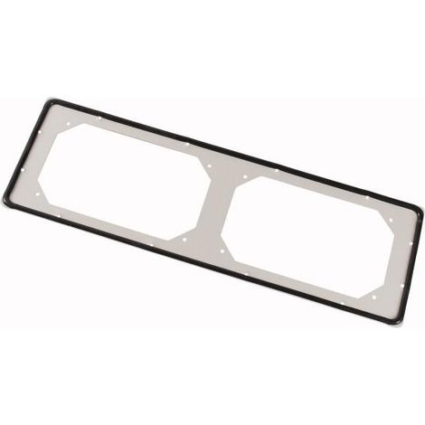 Plaque de fond pour L 600mm 2 ouvertures pour flasques F3A 000112917 EATON AFP 6 CS