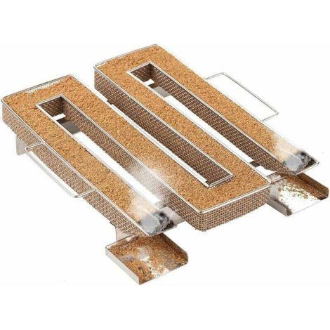 Générateur de fumée froide avec poignée,Triomphe Générateur de fumée froide en acier inoxydable,Générateur de fumée froide de fumoir,pour barbecues,fumoirs (1/4)