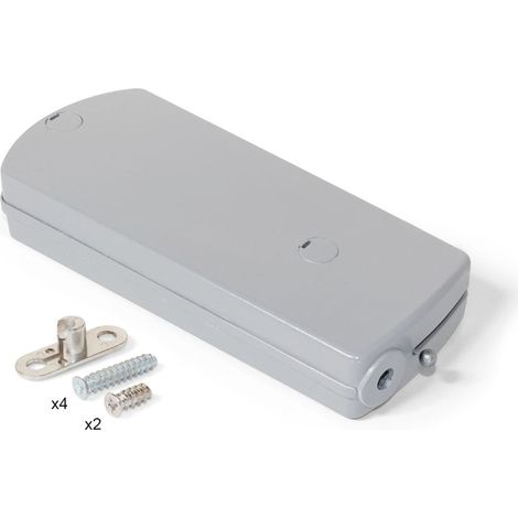 EMUCA Mécanisme pour portes abattant Microwinch, 6 Kg, Plastique gris