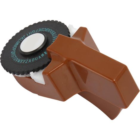 Mini imprimante manuelle, Xidi C101, imprimante à ruban gaufré pour étiquettes, petite imprimante pour cahier marron (1/5)