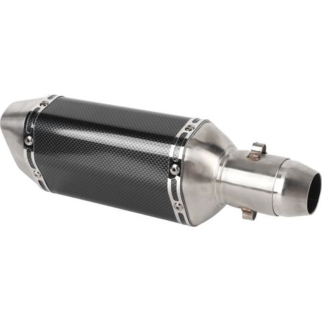 Pot d'échappement universel 310 mm pour motos tout-terrain et scooters (diamètre 38-51 mm) (1/5)