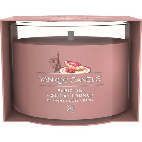 Mini candela Yankee Candle Parisian Holiday Brunch 37g