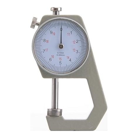 0-20mm Mechanical Micrometer for Paper/Leather Thickness Gauge (1/3)