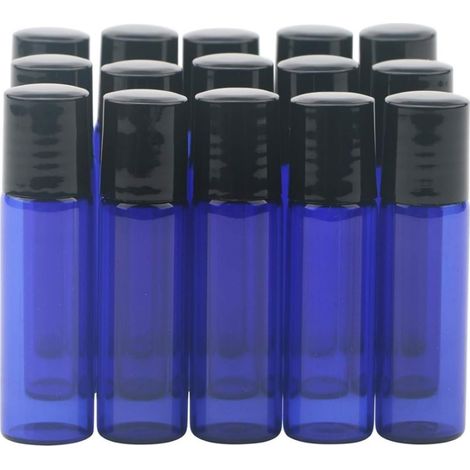 12-teiliges Set mit 5-ml-Roll-on-Fläschchen aus Edelstahl, nachfüllbaren Parfümflaschen, Mini-Fläschchen aus mattiertem Edelstahl