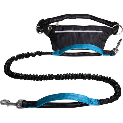 Marsupio sportivo riflettente - Completo blu azzurrite