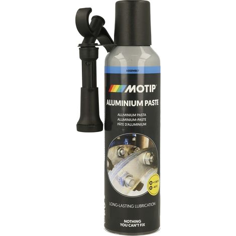 Motip Montagepaste - Alupaste für eine effiziente Montage und Demontage + Korrosionsschutz, hitzebeständig bis 1500 Grad, Kartusche 200ml (1/3)