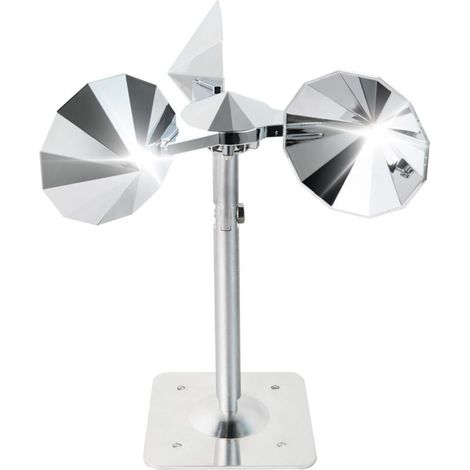Anti-Tauben, Vogelscheuche für Balkon, 360°-Reflexion, Taubenabwehr mit Aluminumsockel, Taubenschreck für Garten, Dach, Balkon (1/4)