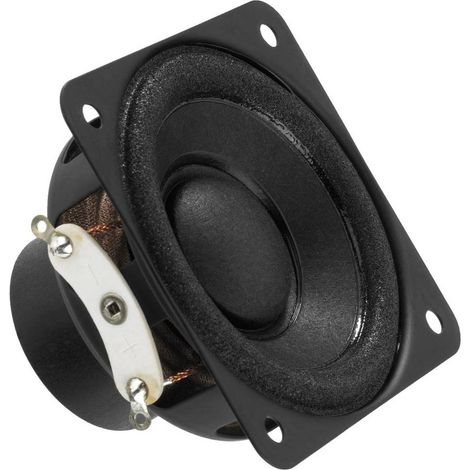 Monacor SP-6/8SQ 2 pouces 5.5 cm Haut-parleur miniature 10 W 8 Ω