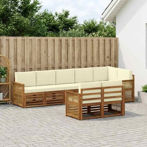 vidaXL Sofagarnituren Massivholz Akazie (1/5)