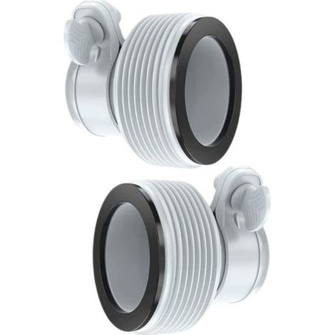 Intex Kit adaptateur de conversion de tuyau B pour tuyau Intex B Pool 3,2 cm à 3,8 cm Pièces de conversion de rechange (1/5)