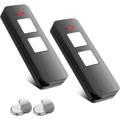 Lot de 2 Télécommande Pour Porte de Garage 868 MHz - 2 Canaux - Compatible avec Sommer S10019-00001, 4018V000, 4019V000 - Rolling Code (1/5)