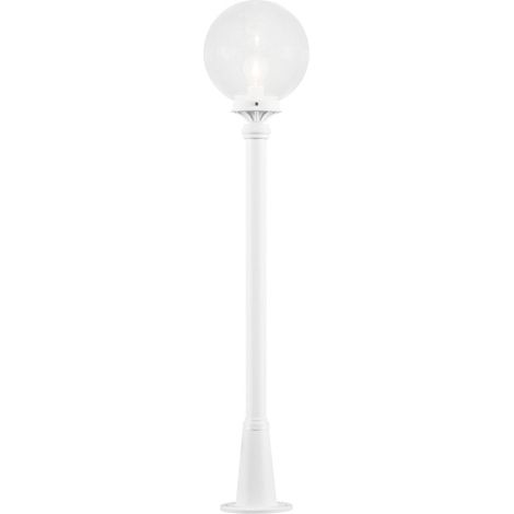 Konstsmide Orion Borne courte extérieure classique, verre blanc transparent, IP44 (1/3)