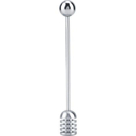 Outil de baton de mélange de cuillère d'agitateur de Drizzler de trempette de miel d'acier inoxydable solide