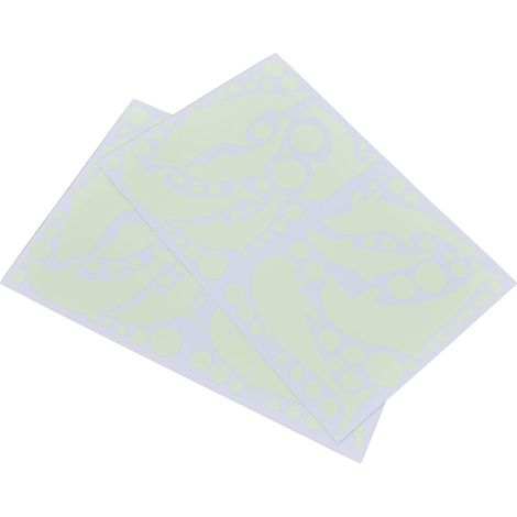 Leuchtende Wandaufkleber, DIY-Wandaufkleber, Schlafzimmer-Dekorationsaufkleber für den Haushalt (1/5)