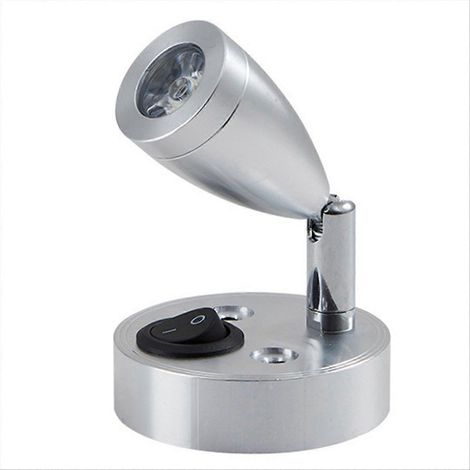 Lámpara de lectura interior LED 12 V con interruptor para camping-car, bateau, voiture, accesorios para vehículos de ocio (1/5)