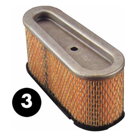 Filtre à air adaptable Briggs et Stratton 493909, 496894 - 76X73X 184 mm