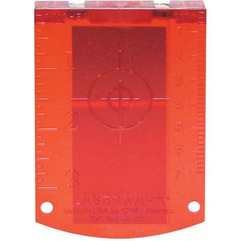 Bosch Laserzieltafel rot