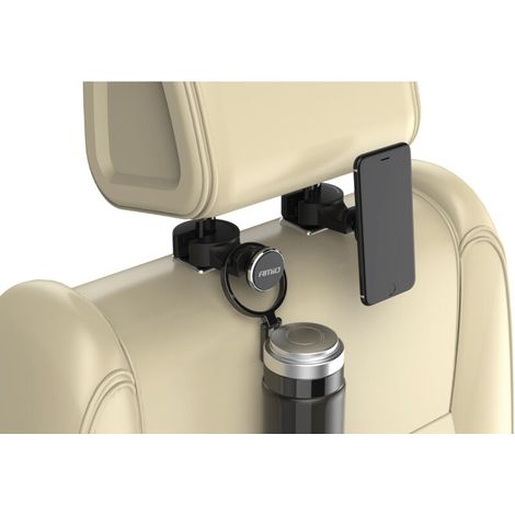 Support magnétique pour téléphone portable pour appui-tête de voiture THOLD-01 AMIO-02362