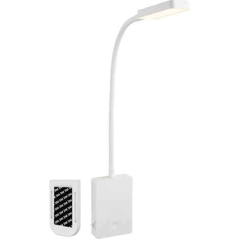 LED Leselampe Bettlampe Akku Wandleuchte ohne Bohren Dimmbar Touch