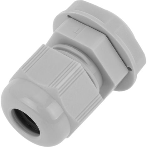 BeMatik - Presse-étoupe polyamide M12x1,5/8 gris clair (1/5)