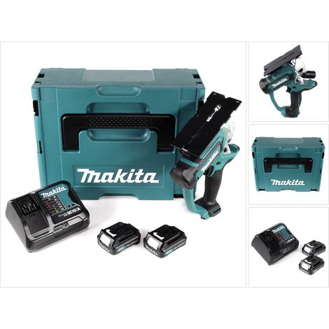 Makita SD 100 DSAJ 10,8 V sans fil Scie à plâtre pour cloisons sèches en Makpac + 2 x 2,0 Ah batterie + chargeur (1/5)
