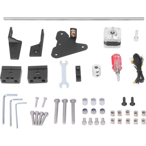 3D-Drucker-Upgrade-Kit mit zwei Z-Achsen-Schrittmotoren, T8-Spindel und Führungslagern
