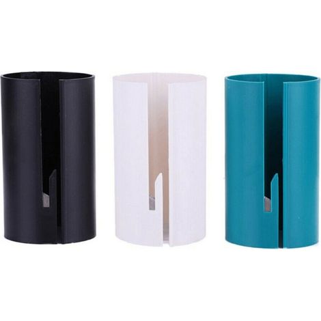 Coupe Papier d'Emballage Cutter Outils De Découpe Coulissant Pour Papier Rouleau D'Outil De Coupe De Papier Outil De Coupe De Papier D'Emballage Bleu Blanc Pour Décoration Cadeau Paquet Noël No (1/4)