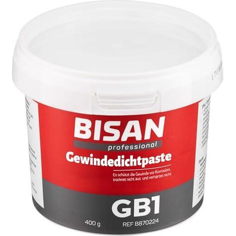 Bisan GB1 pâte d'étanchéité gris pour connexions filetées (1/3)