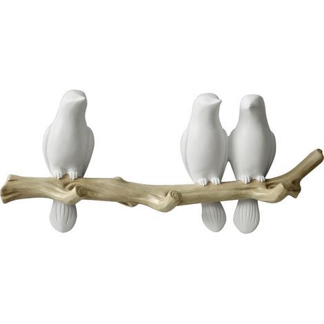 Patère, Patère Ornamental-3 oiseaux (1/5)