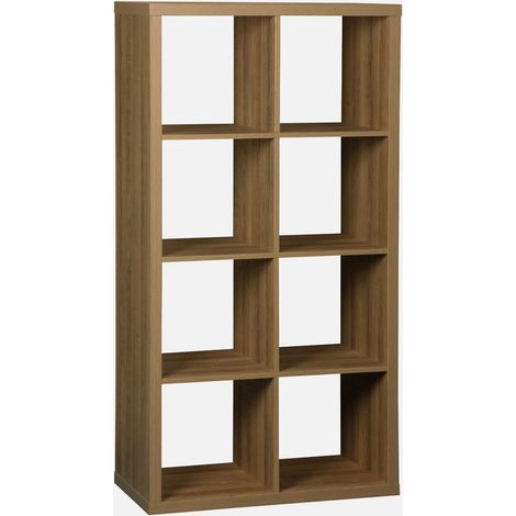 Estante librería  4 niveles 8 compartimentos