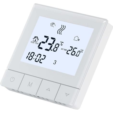 Tuya Smart Thermostat Programmable Thermostat WiFi Thermostat Compatible with Google Home and Alexa LCD Screen for Easy Control, TDS75WIFI-EP (1/4)