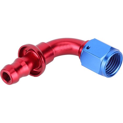 AN6 90°-Winkel-Steckverbinder mit Außengewinde für Benzin-, Gas- und Ölleitungen (1/5)