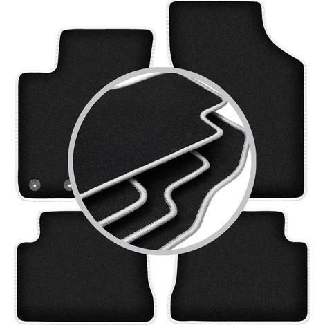 Tapis de sol Carlux argentés pour : Hyundai Getz hatchback (2002-2010) (1/5)