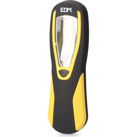 Torcia led Cob xl 1 led 3w 200lm con gancio + magnete batterie 3xaaa incluse EDM (1/5)