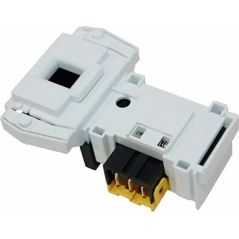 Reconditionné-Sécurité porte DA053556 49030389 pour Lave linge CANDY, HAIER, HOOVER, IBERNA, ROSIERES, ZEROWATT (1/2)