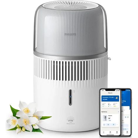 Philips HU5710/00 Luftbefeuchter Weiß Silber 4,5L (1/2)