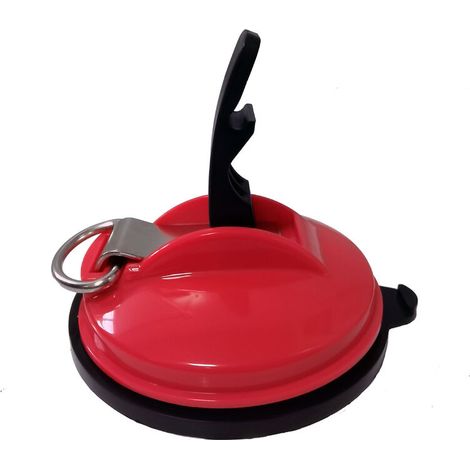 Lot de 4 ventouses de voiture avec 8 crochets de fixation en S, multi-fonction ventouses, outil d'ancrage pour voiture, bâches de bagages, tendeurs de voitur(plaque rouge + boucle noire) (1/5)