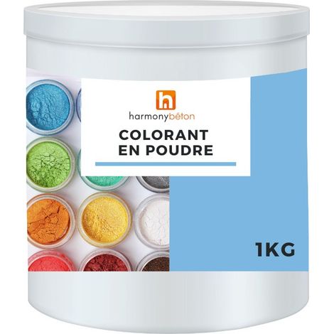 Colorants en poudre - 1 kg Ocre rouge - Harmony Béton