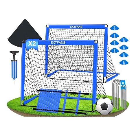 But de football 2 en 1 pour le jardin des enfants, avec filet (1/5)