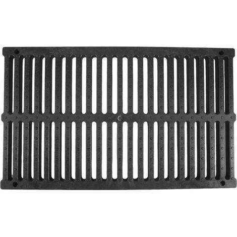 Ablaufgitter – aus Verbundharz – 50 x 30 x 2 cm – für Küchen- und Gartenabläufe – 1 Stück (1/5)