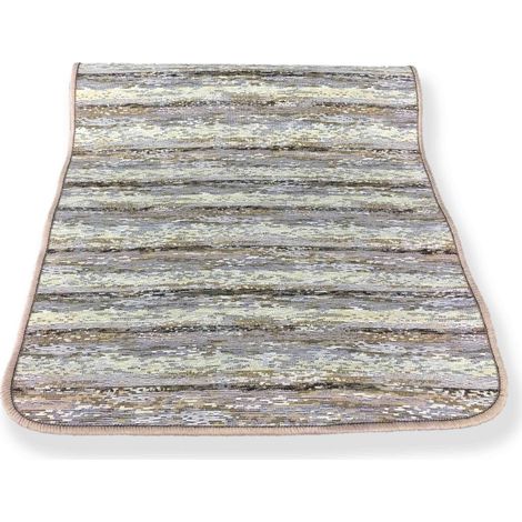 TAPPETO CUCINA gommato ANTISCIVOLO STRIPE BEIGE Cm. 55x80 (1/3)