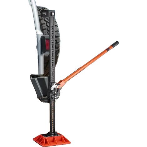Crick tout-terrain, capacité de charge de 3,18 tonnes, plage de levage de 13-138 cm, longueur de support de 152,5 cm, base stable, compatible avec les véhicules tout-terrain et les tracteurs (1/5)