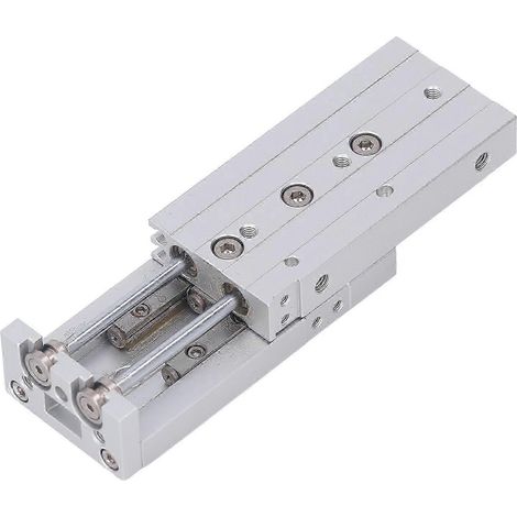 Air Pneumatic Parallel Gripper Double Guide Rail High Accuracy M5 X 0.8 Pneumatic Finger Cylinder For Dryer 30s 30mm Stroke( ) (1/4)